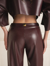 Leather Pant & Top Set